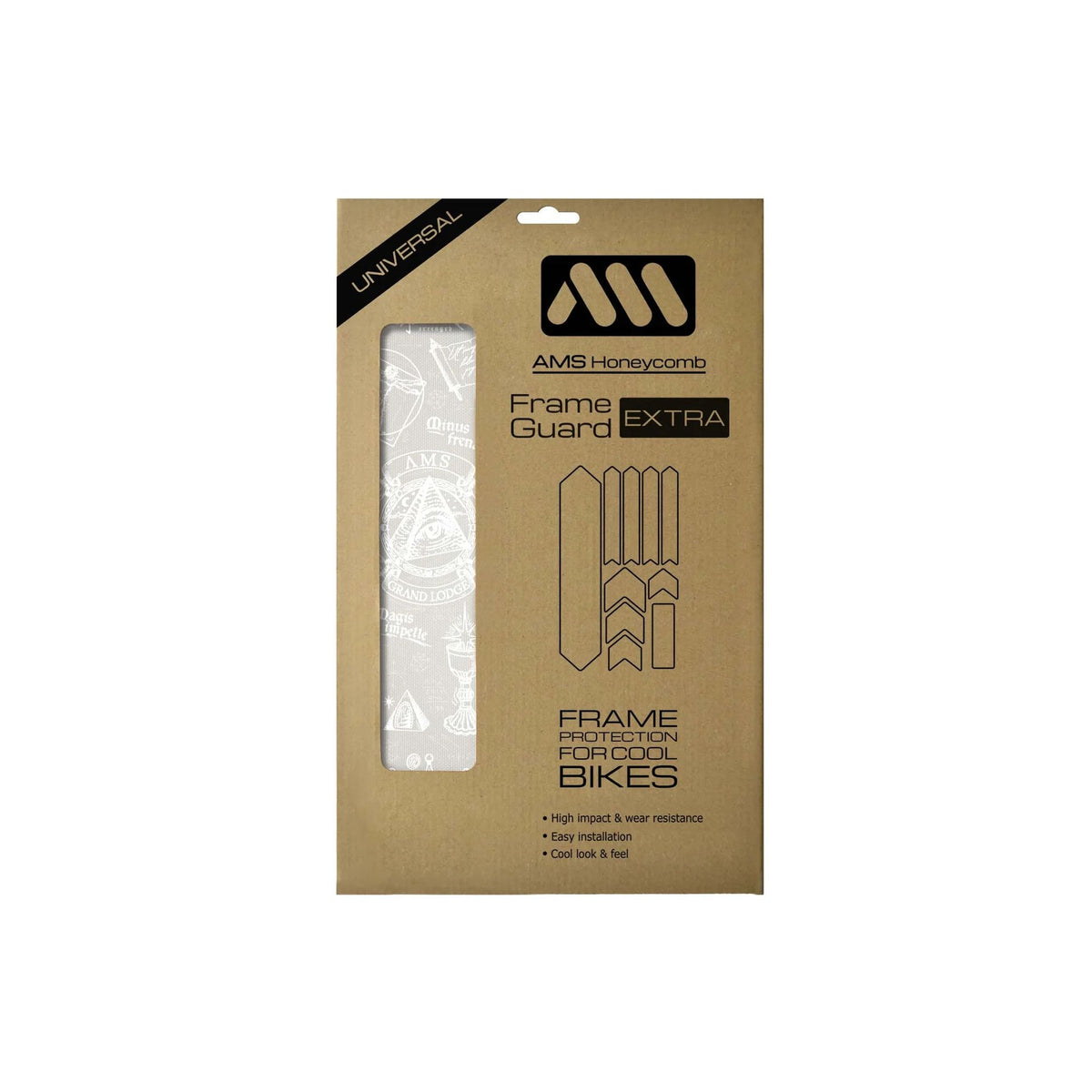 ALL MOUNTAIN STYLE FRAME GUARD OPUS MAGNA WHITE EXTRA