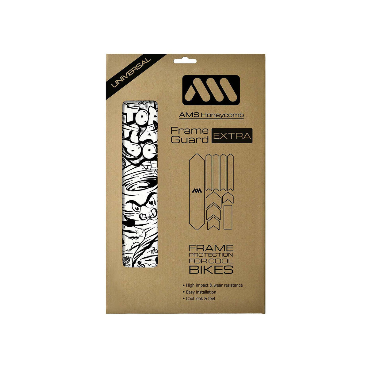 ALL MOUNTAIN STYLE FRAME GUARD TORNADO BLACK EXTRA