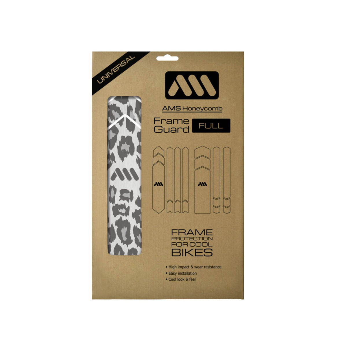 ALL MOUNTAIN STYLE FRAME GUARD CHEETAH GREY FULL