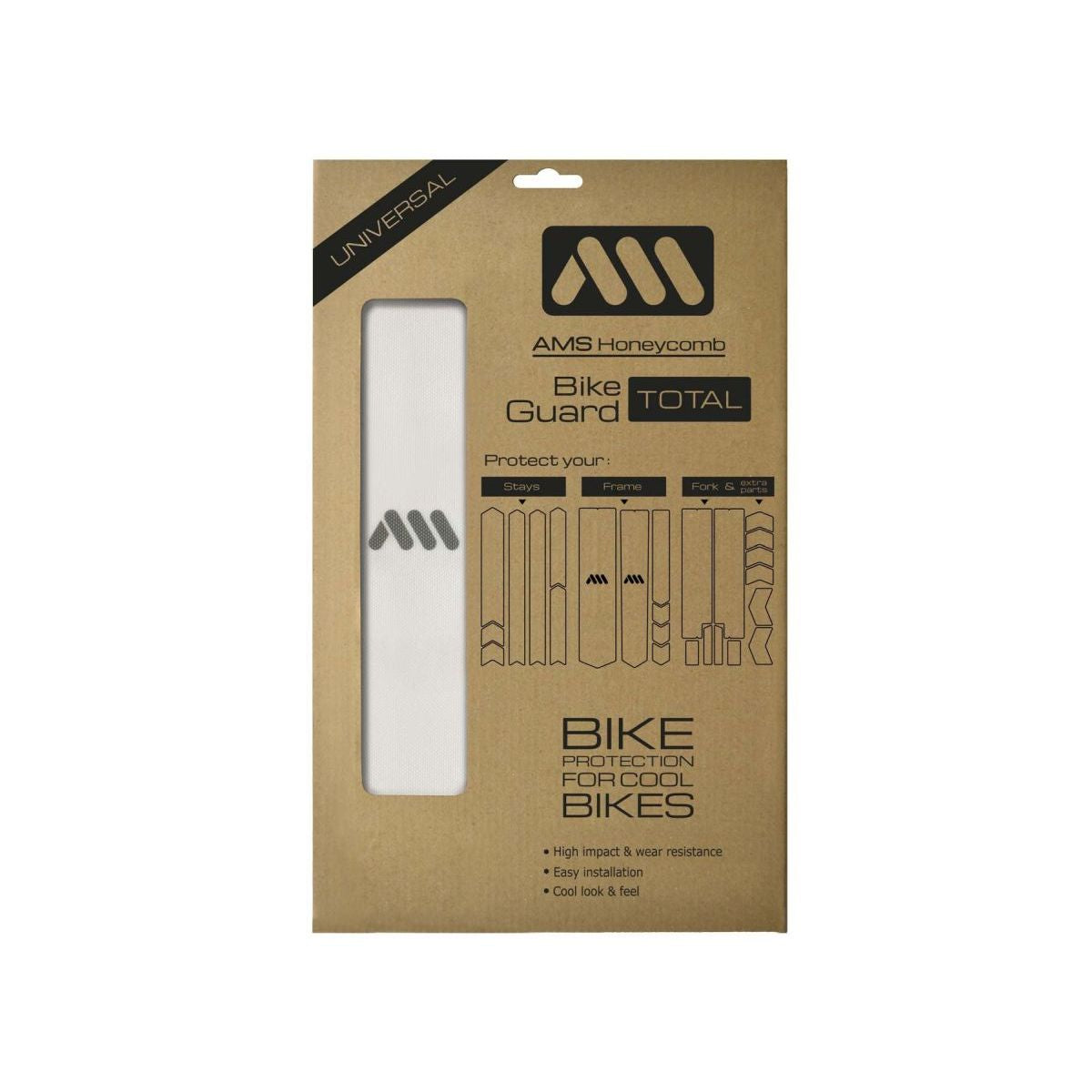 ALL MOUNTAIN STYLE FRAME GUARD CLEAR/SILVER TOTAL