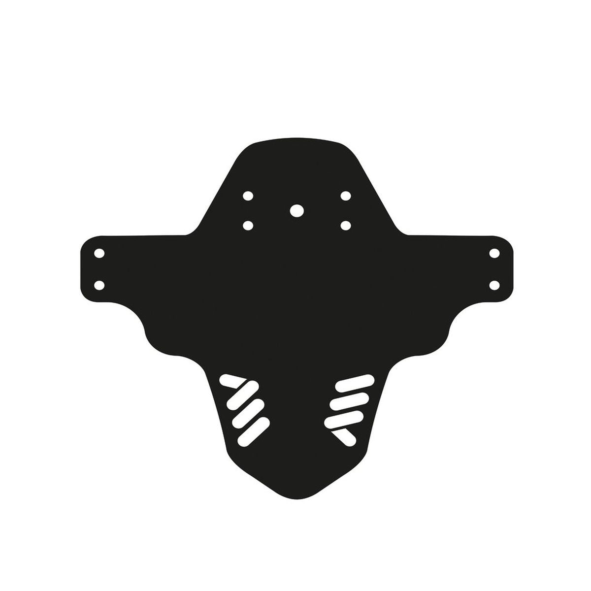 ALL MOUNTAIN STYLE FENDER MUD GUARD BLACK/WHITE