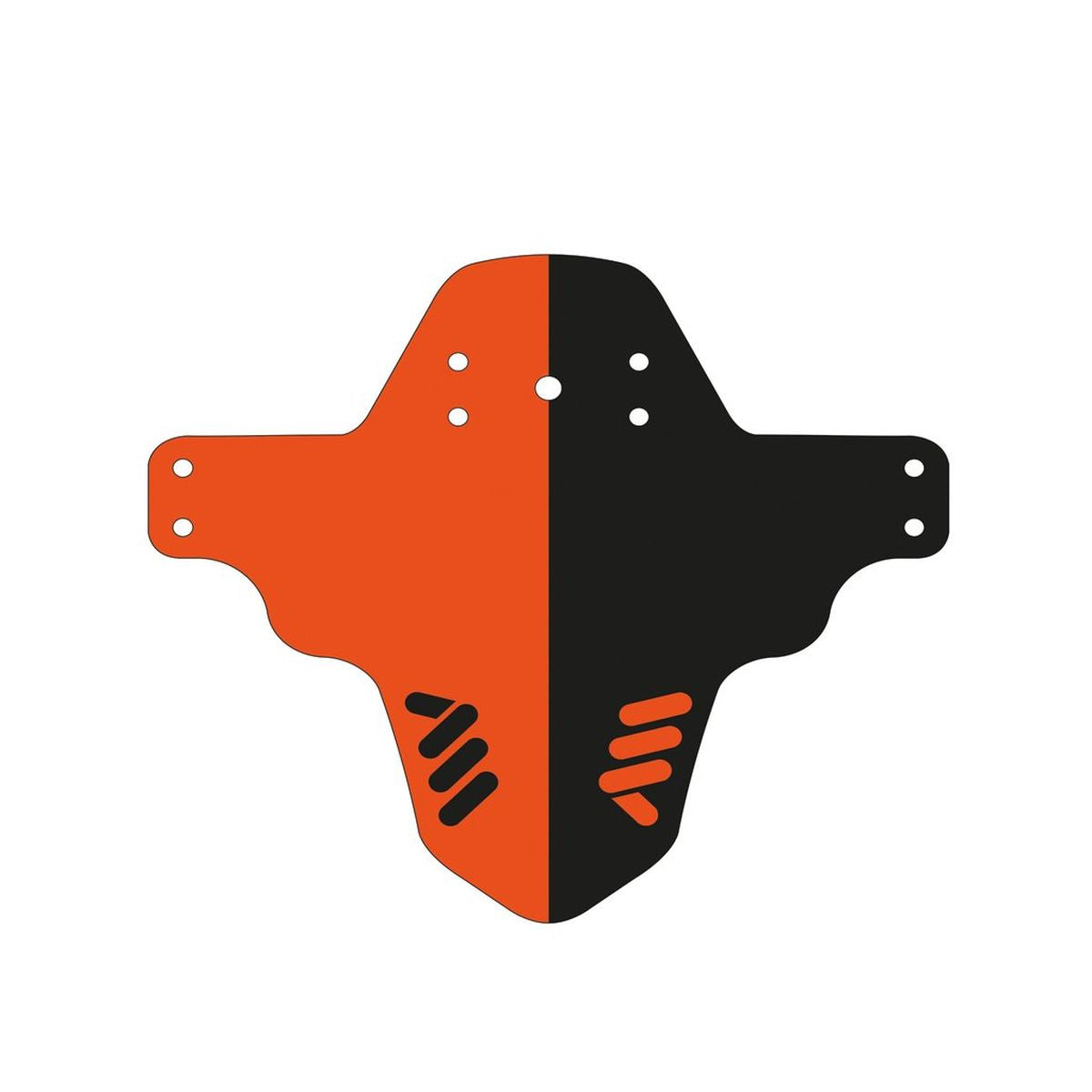 ALL MOUNTAIN STYLE FENDER MUD GUARD ORANGE/BLACK