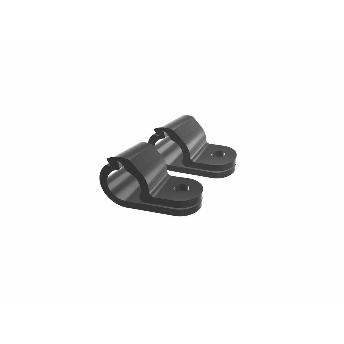 BENNO ACCESSORIES P-CLAMP RACK MOUNT SET (2 CLAMPS) UNIVERAL 19MM BLACK