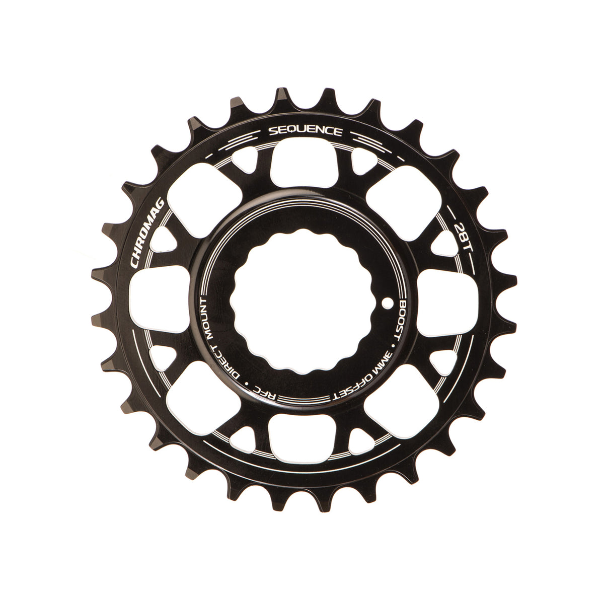 Chromag Chain Ring Sequence Rfc Boost Black 28T