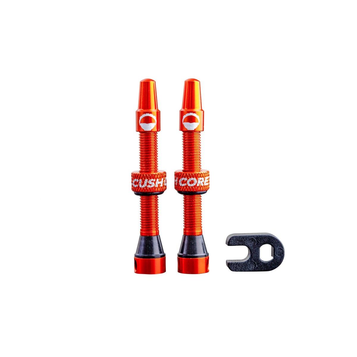 Cushcore Valve Stems 44mm Orange (2 Pack)