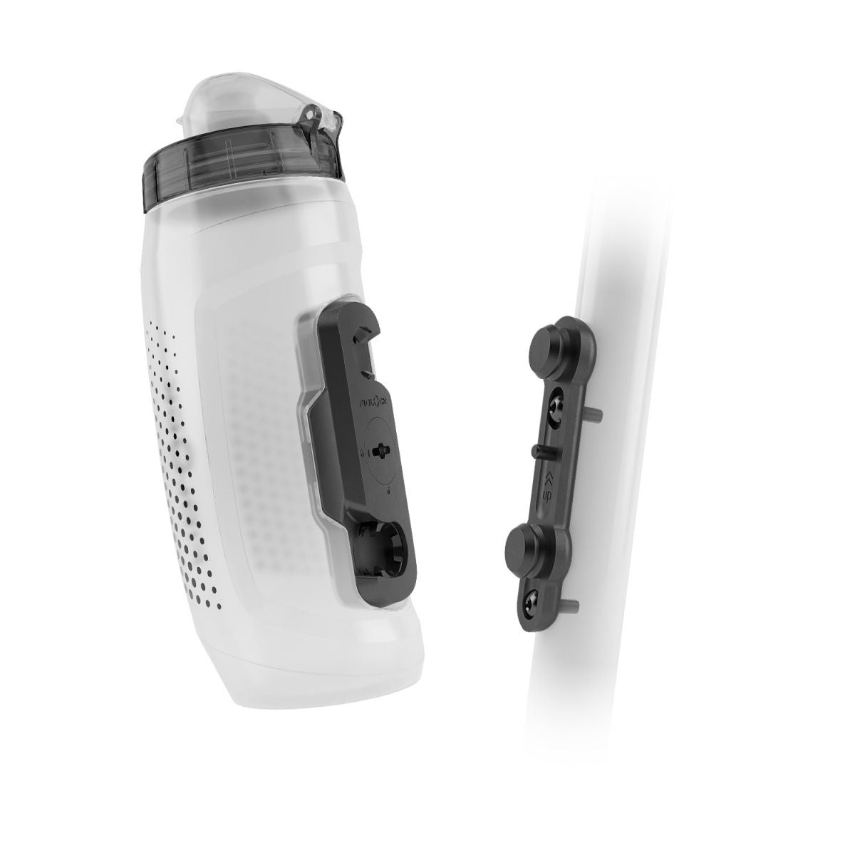 Fidlock 590ML Twist Bottle With Mount And Bike Base- Clear