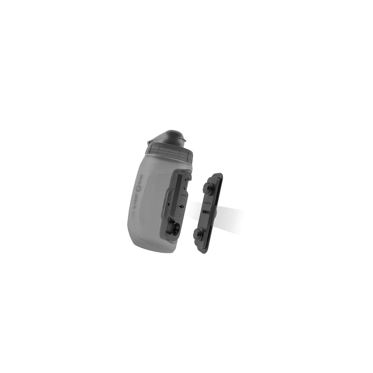 Fidlock 450ML Twist Bottle With Mount And Tex Base Multi- Trans Black