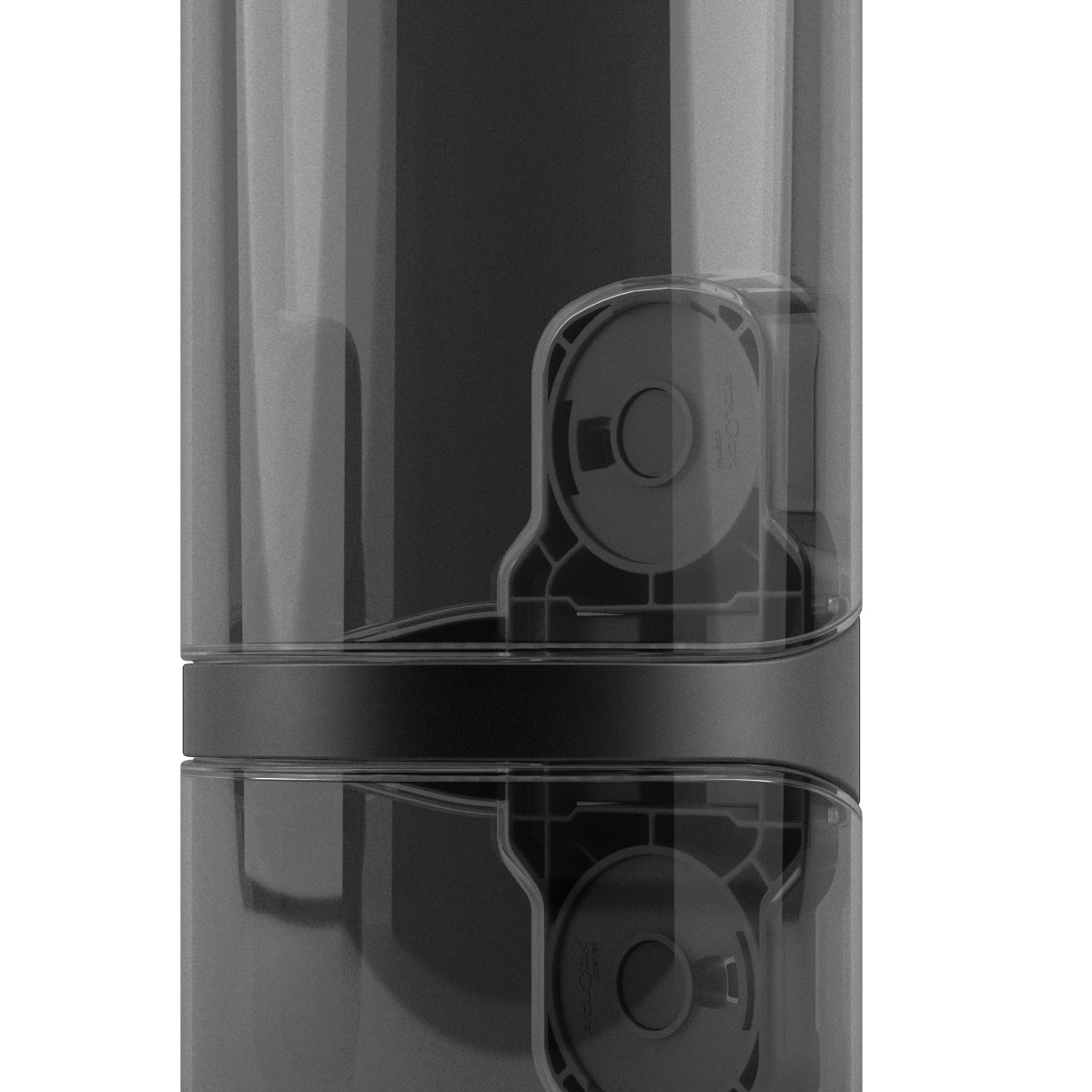 Fidlock 700ML Twist Life Bottle With Mount No Base- Clear Black
