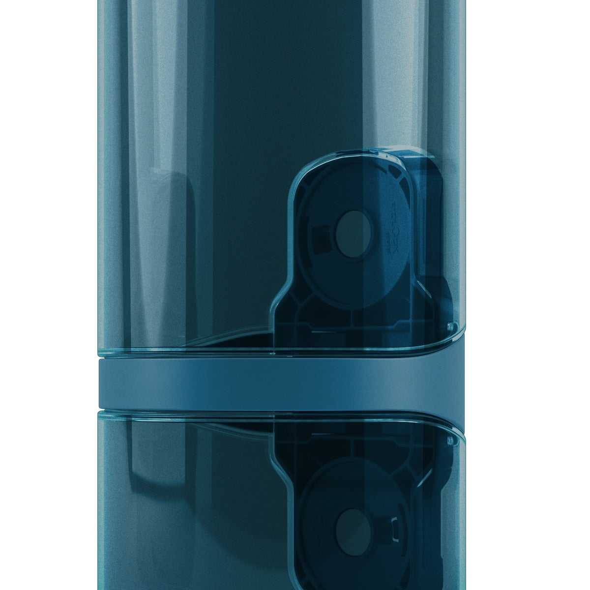 Fidlock 700ML Twist Life Bottle With Mount No Base- Transparent Dark Blue
