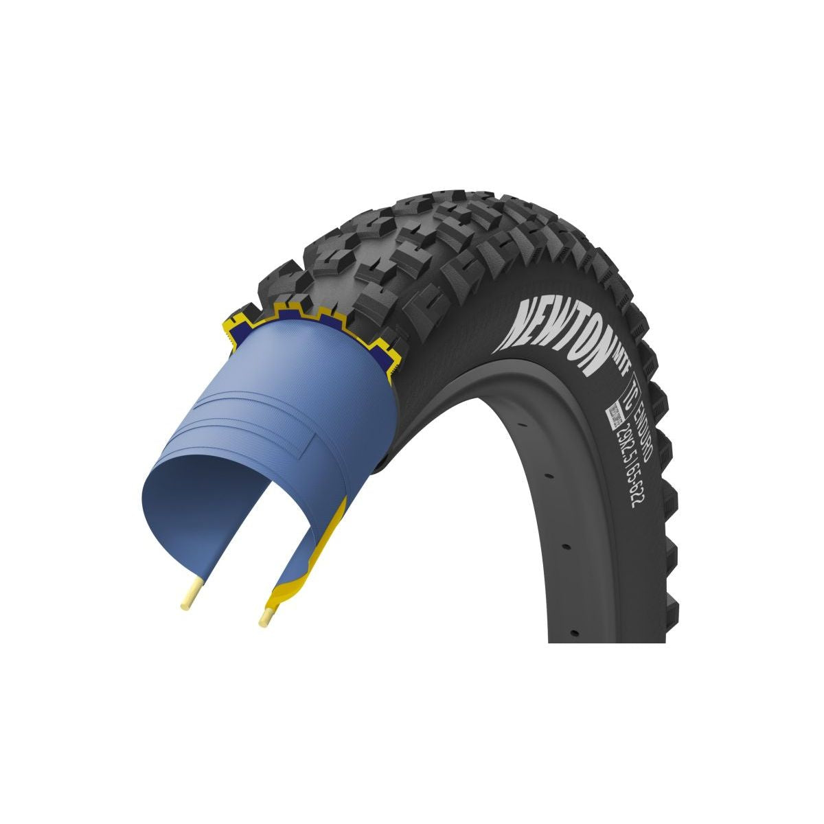 Goodyear Bicycle Tire MTB Newton MTF Enduro Tubeless Complete 29x2.5 Black