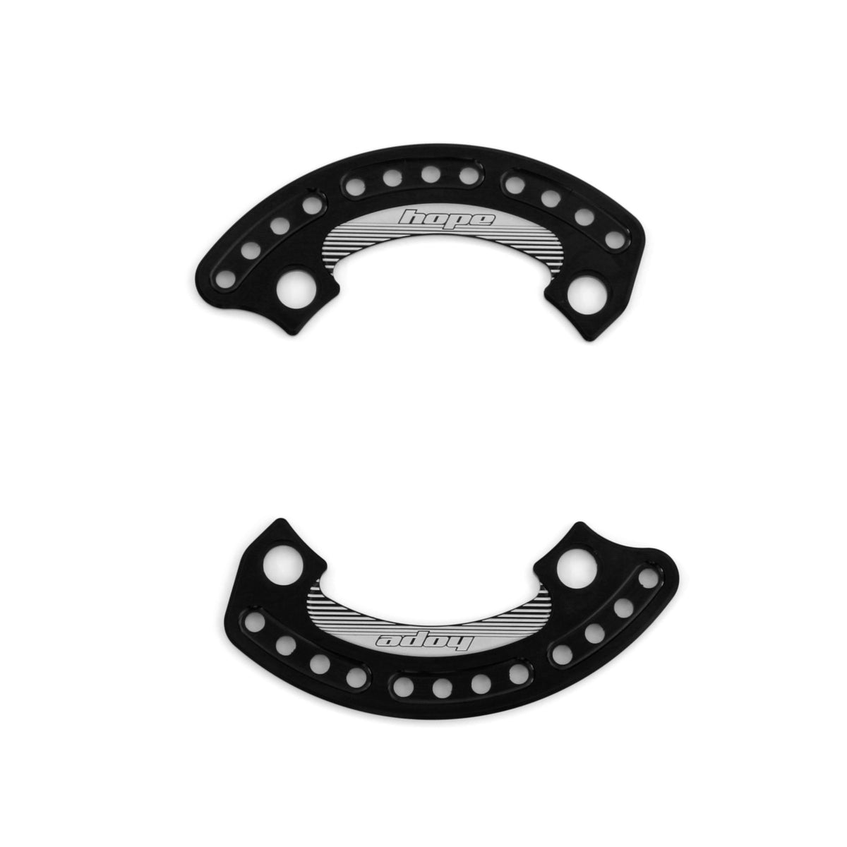 Hope Bash Guard 1-4 Plate 104mm 34T Pair Black
