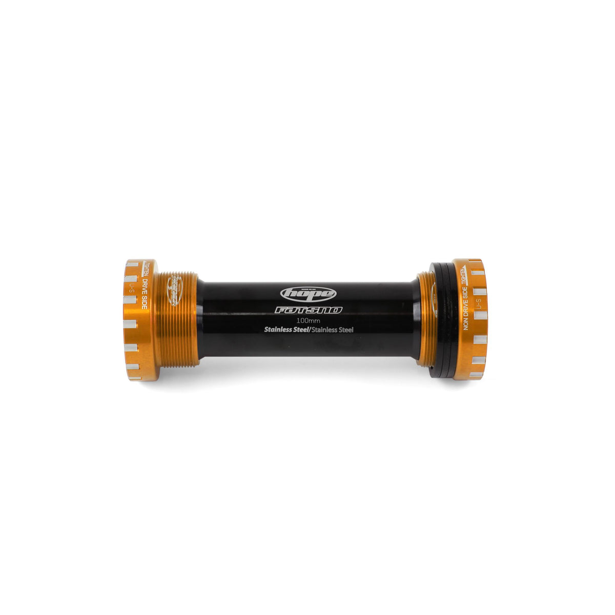 Hope Bottom Bracket Stainless Fatbike 100 24mm Orange
