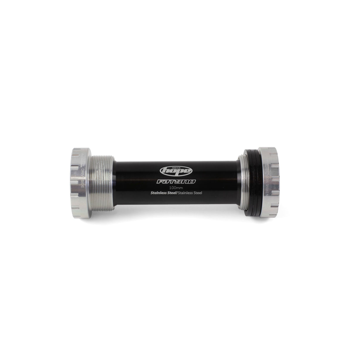 Hope Bottom Bracket Stainless Fatbike 100 24mm Silver