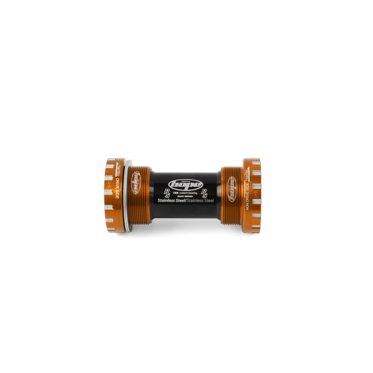Hope Bottom Bracket Stainless Road 24mm Orange