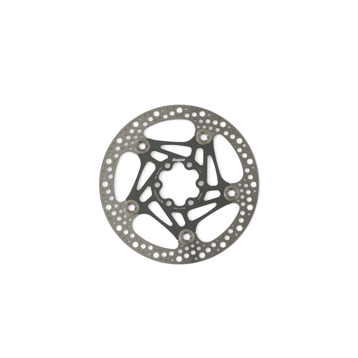 Hope Part Brake Disc Road Floating 160mm 6 bolt Smoke