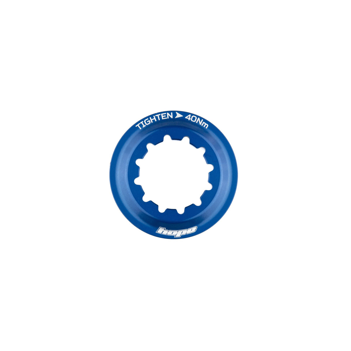 Hope Part Brake Centre Lock Disc Lockring Blue