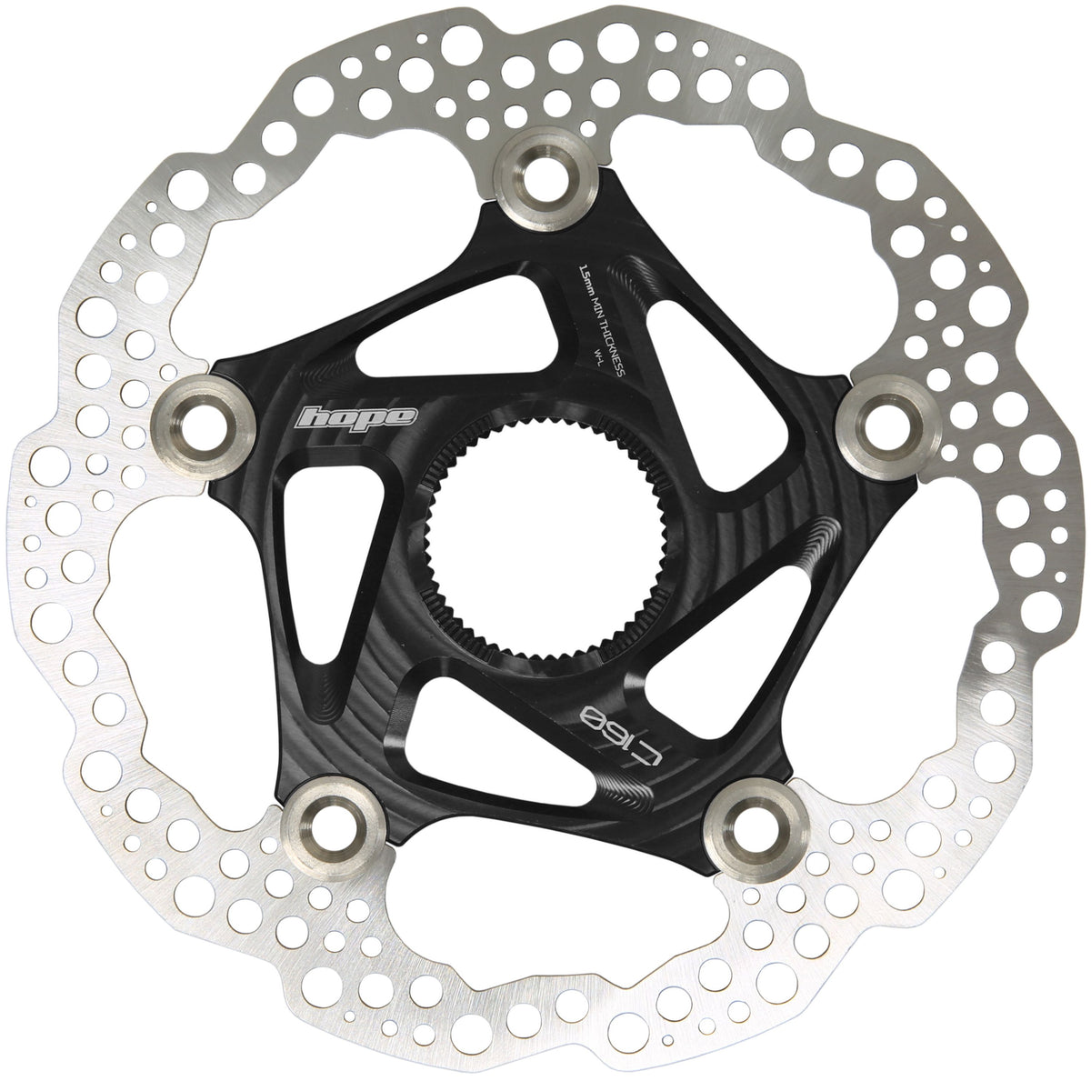 Hope Part Brake Disc MTB Centre Lock 160mm Black