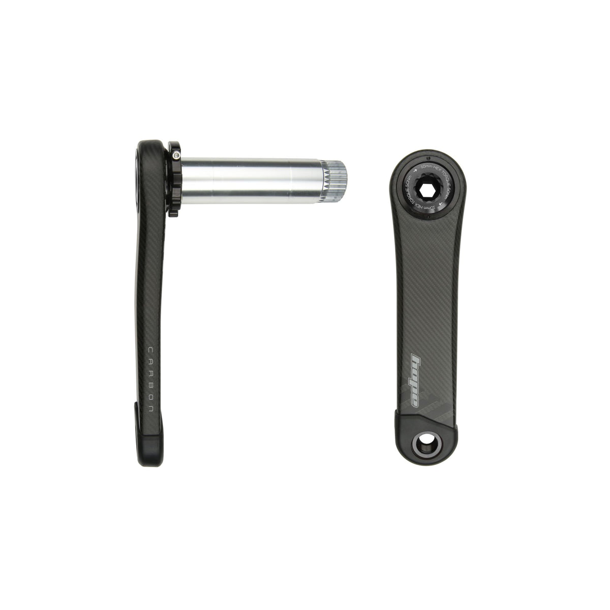 Hope RX Carbon Crankset 68MM 175MM BLACK