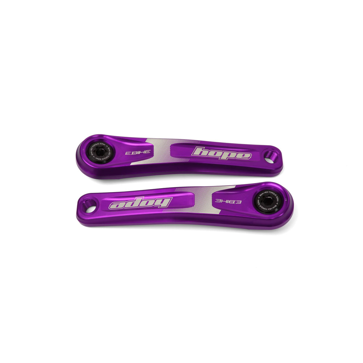 Hope Crankset E Bike 165mm Standard Purple
