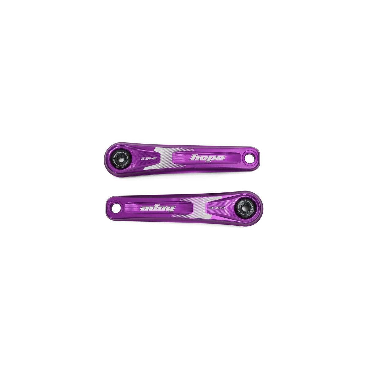 Hope Crankset E Bike Narrow 155mm Purple