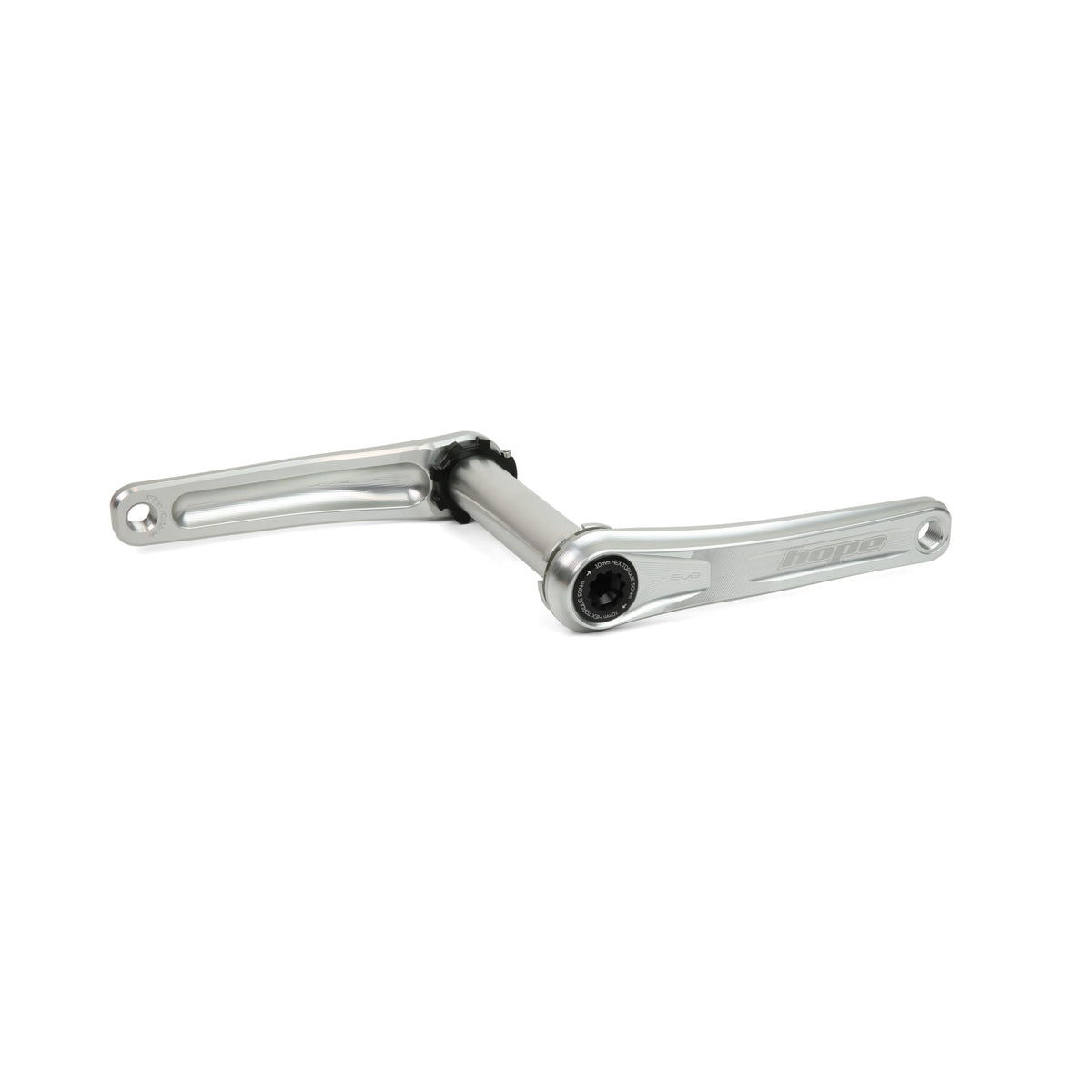 Hope Crankset EVO No Spider 100mm Fat 165mm Silver