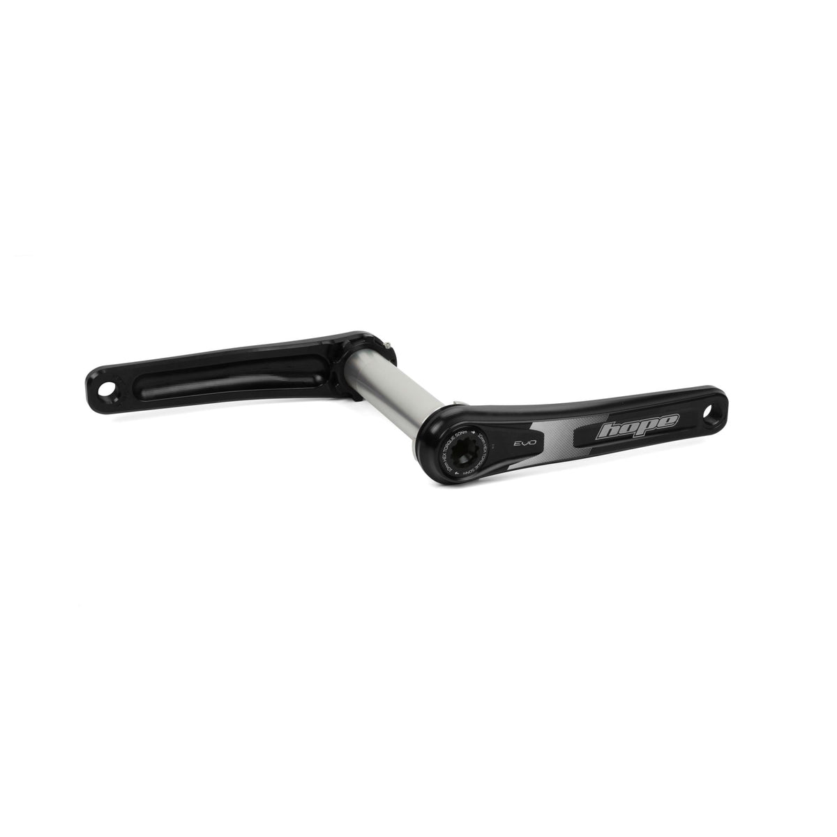 Hope Crankset EVO No Spider 100mm Fat 175mm Black