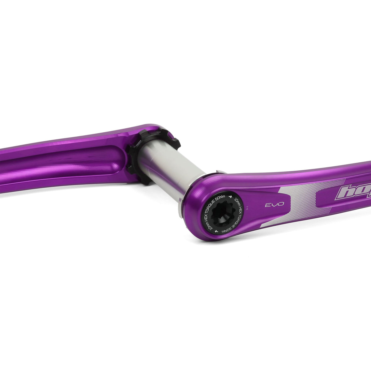 Hope Crankset EVO No Spider 68-73mm 135mm Purple