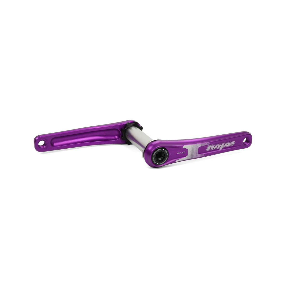 Hope Crankset EVO No Spider 68-73mm 170mm Purple