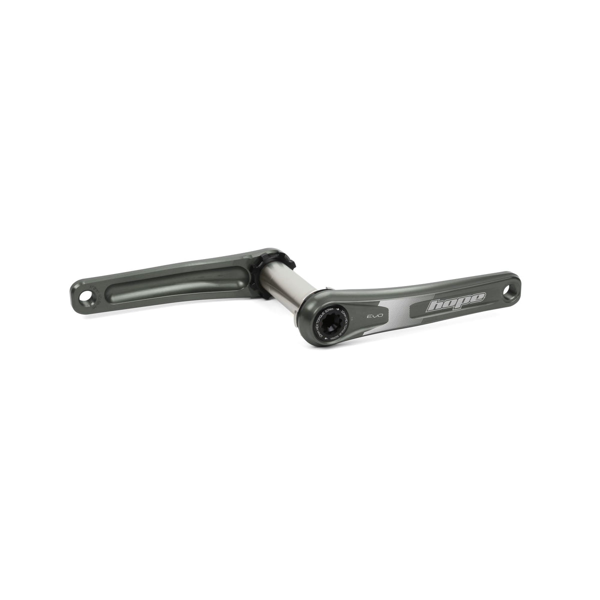 Hope Crankset EVO No Spider 83mm 155mm Smoke