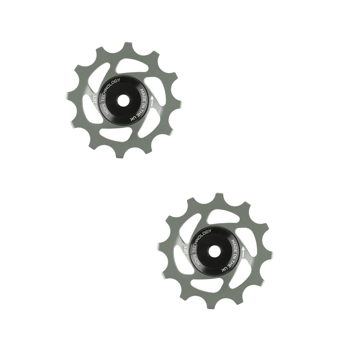 Hope Jockey Wheels 12T Pair Smoke