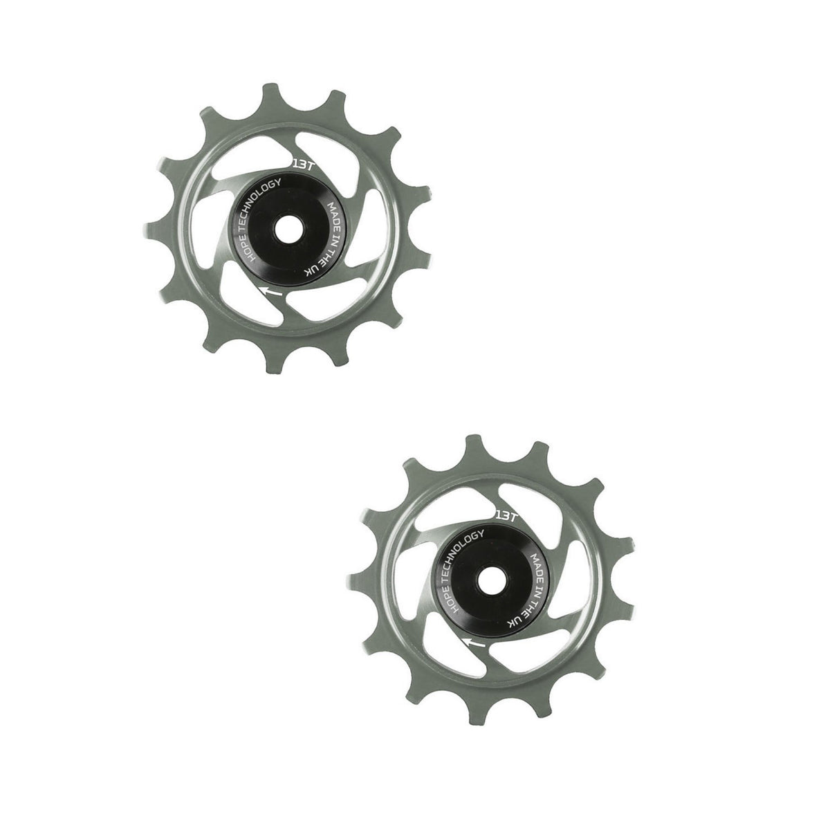 Hope Jockey Wheels 13T Pair Smoke