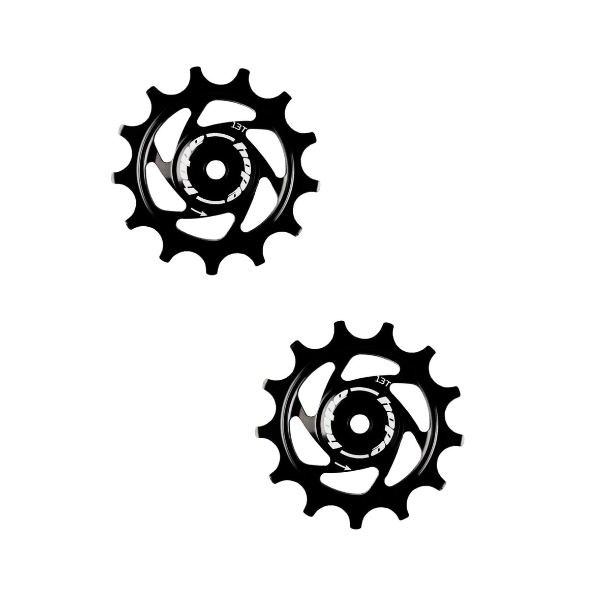 Hope Jockey Wheels 13T Pair Black