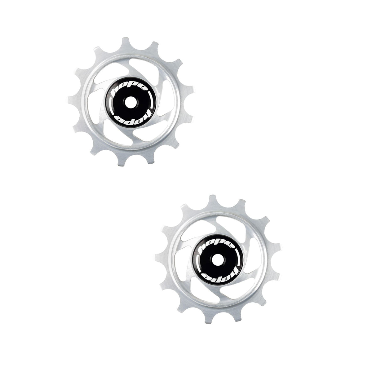 HOPE JOCKEY WHEELS 13T PAIR SILVER