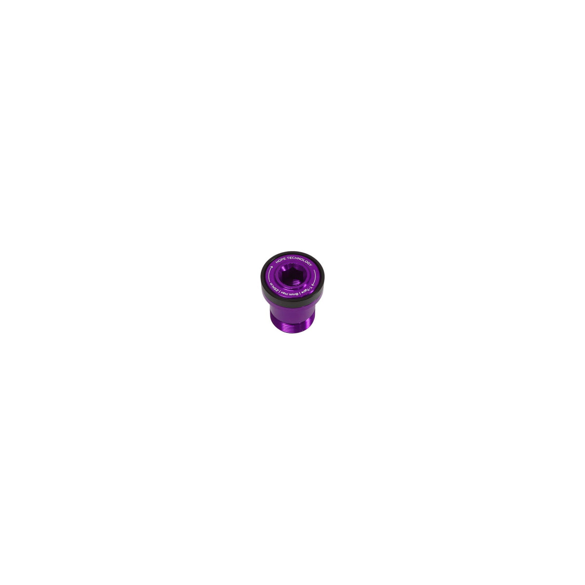 Hope Part Thru Axle Bolt Transmission Purple