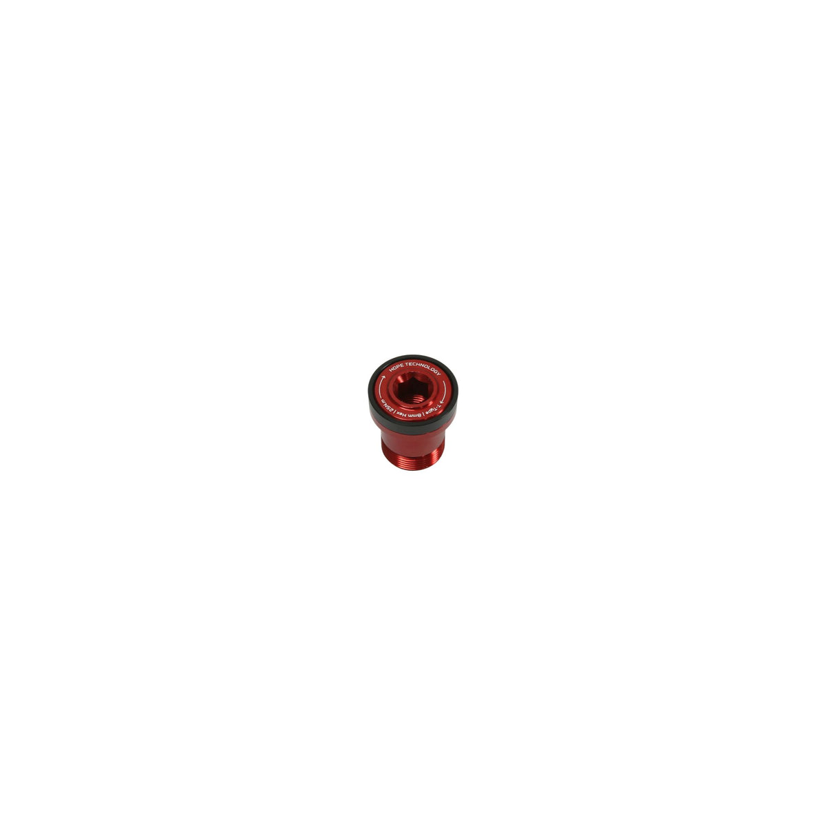 Hope Part Thru Axle Bolt Transmission Red