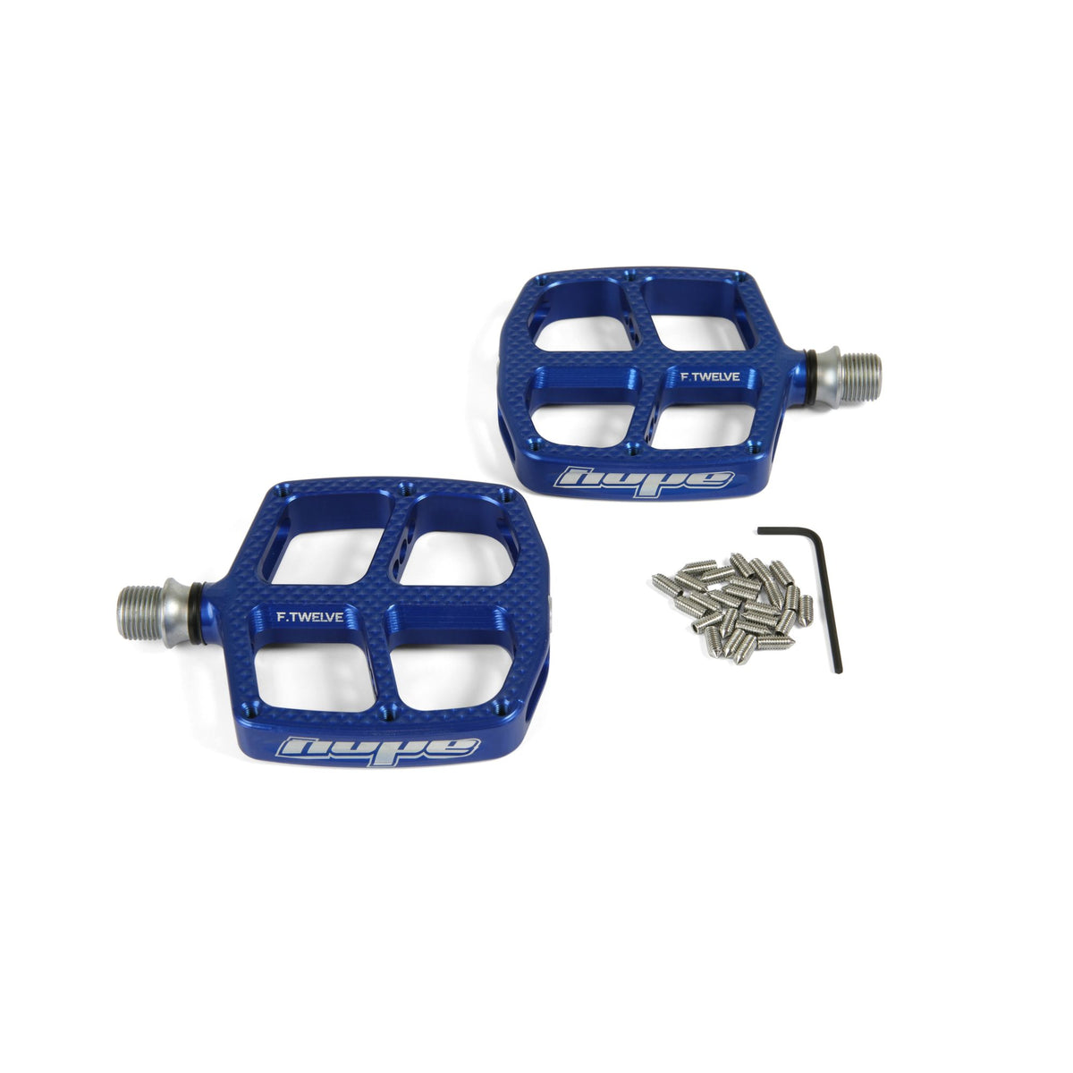 Hope Pedal Kids F12 Pair Blue