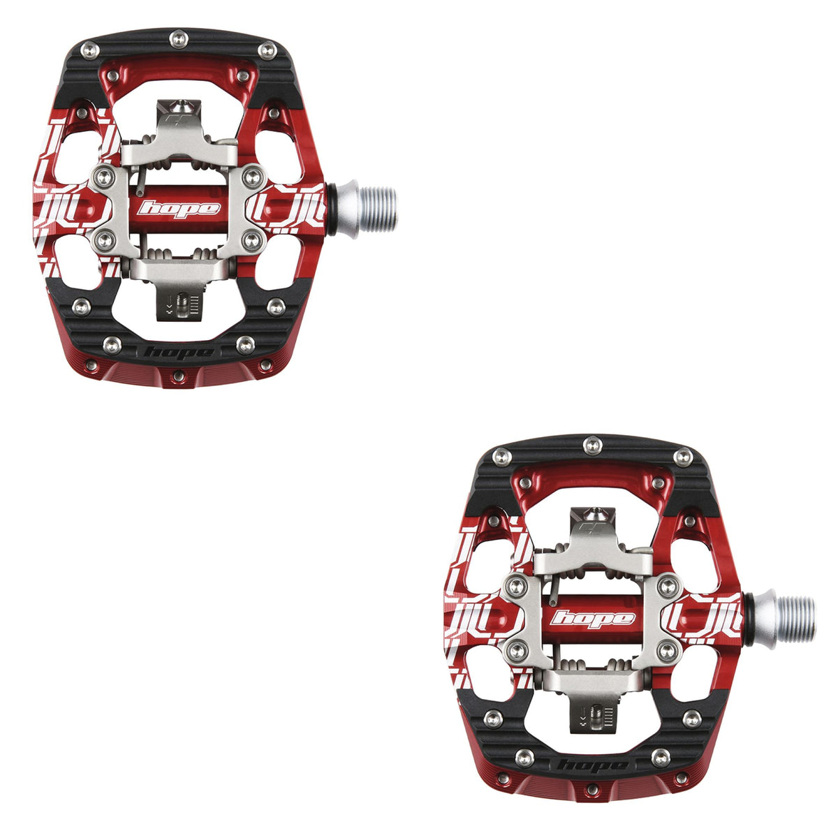 Hope Pedal Union GC Pair Red