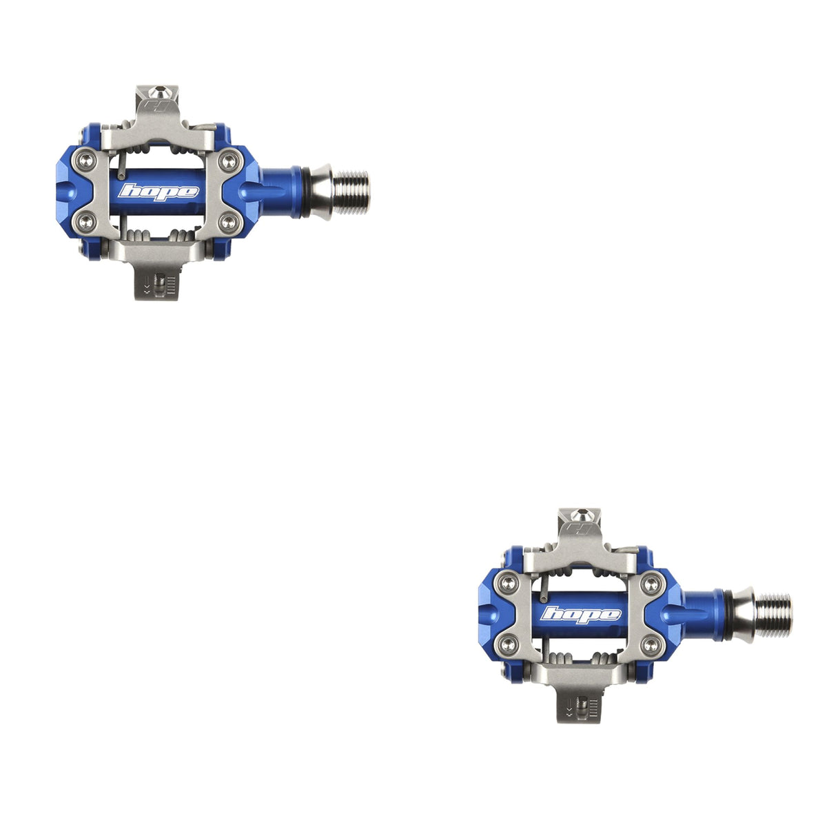 Hope Pedal Union RC Pair Blue