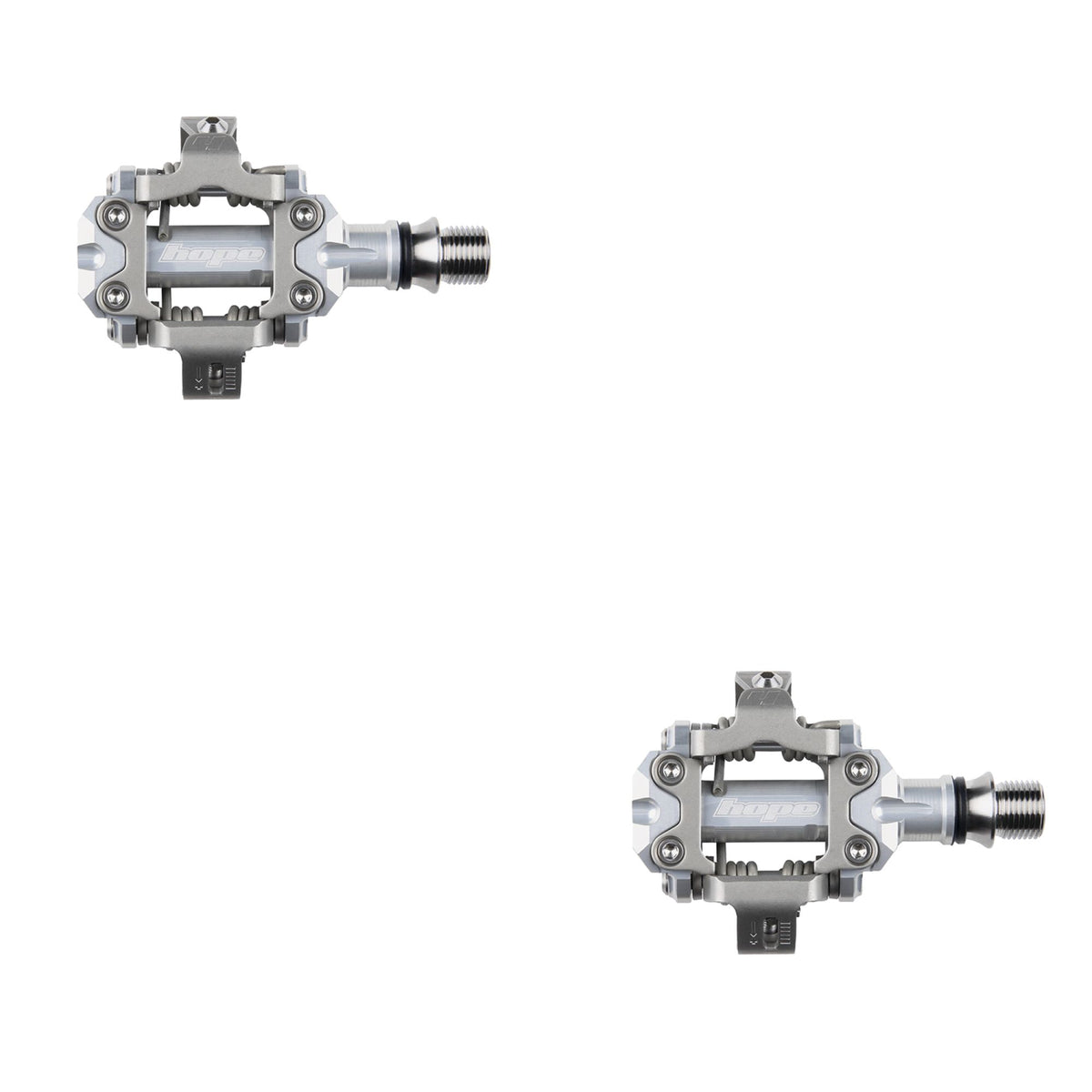 Hope Pedal Union RC Pair Silver