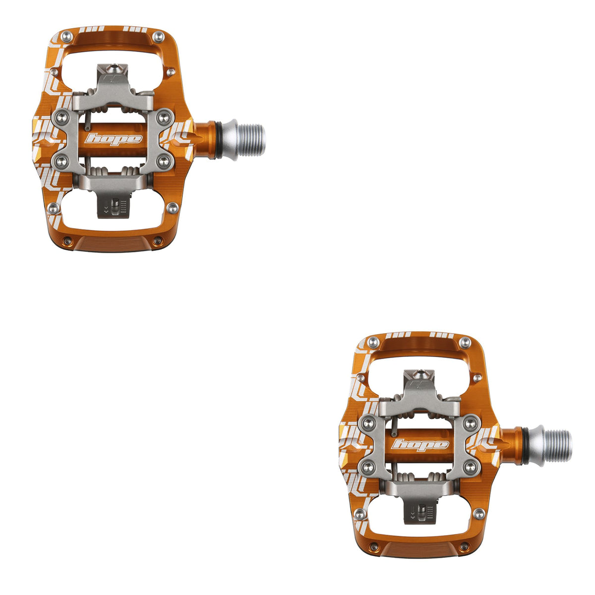 Hope Pedal Union TC Pair Orange