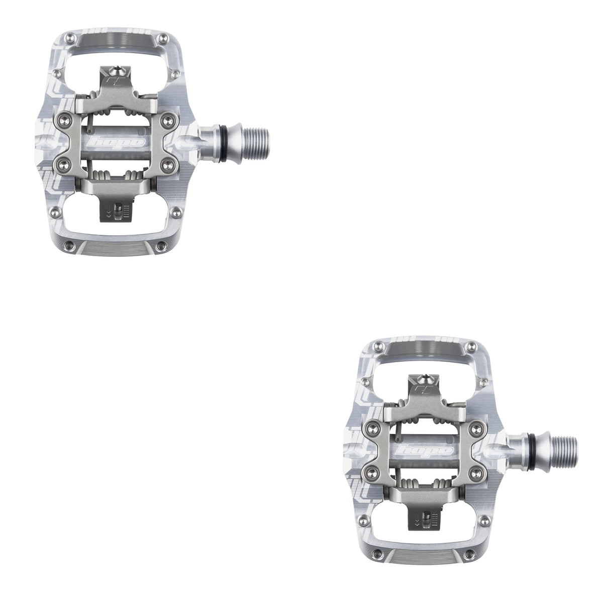 Hope Pedal Union TC Pair Silver