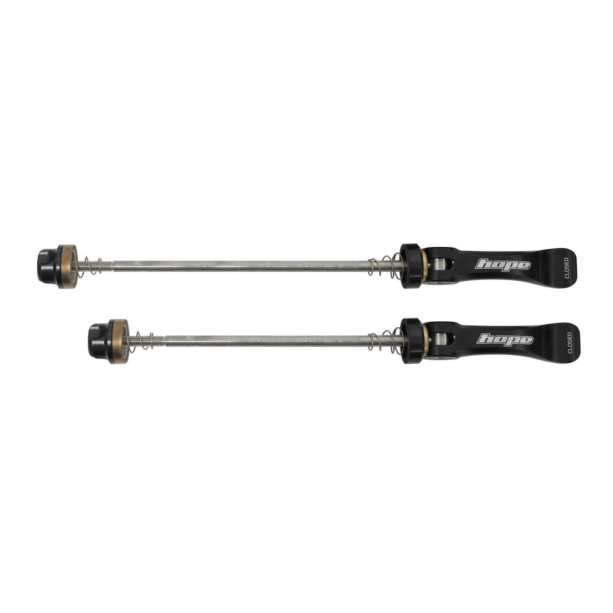 Hope Quick Release Skewer 130mm Road Pair Black