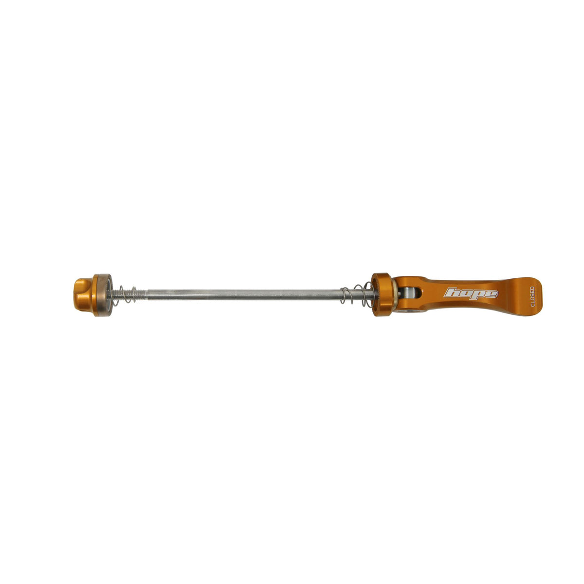 Hope Quick Release Skewer 100mm Front Orange