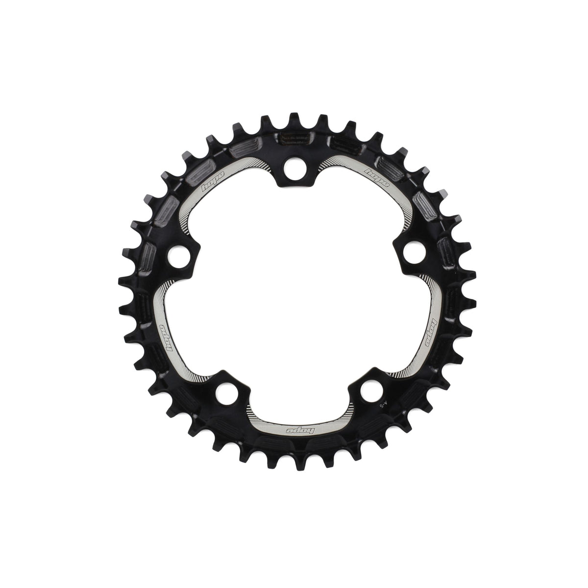 Hope Chainring Retainer Ring 110BCD 5 Bolt 38T Black