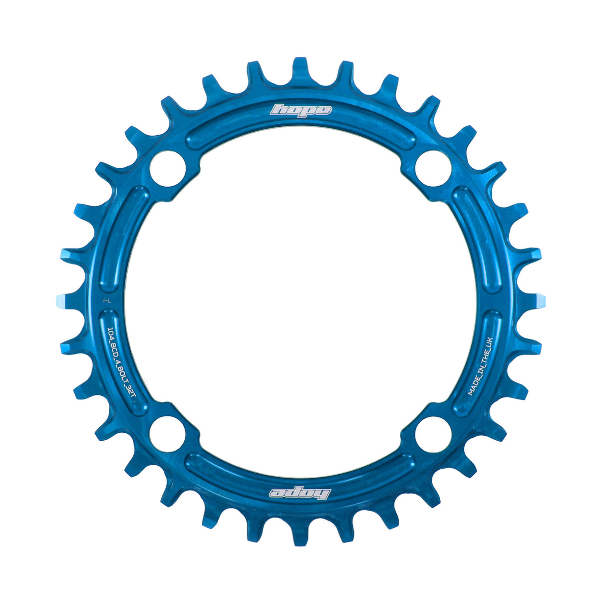 Hope Chainring 104BCD 32T R22 Blue