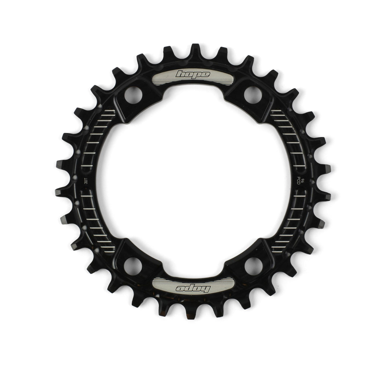 Hope Chainring Retainer Ring 96BCD 30T Black