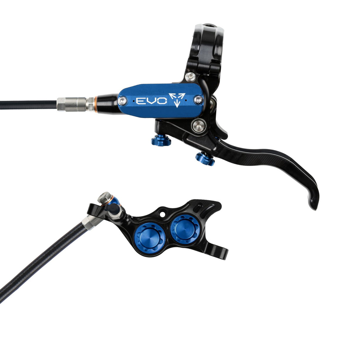 Hope Brake EVO TR4 No Rotor LH- Black/Blue