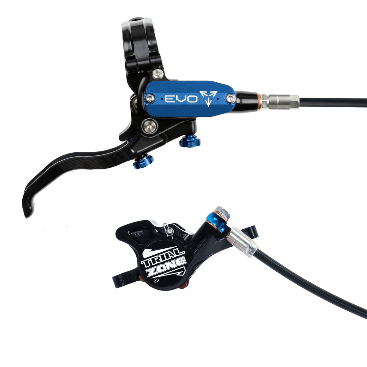 Hope Brake EVO Trial Zone No.9 No Rotor RH- Blue