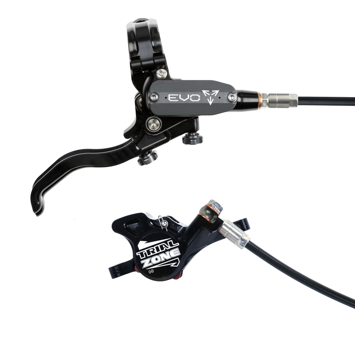 Hope Brake EVO Trial Zone No.9 No Rotor RH- Smoke