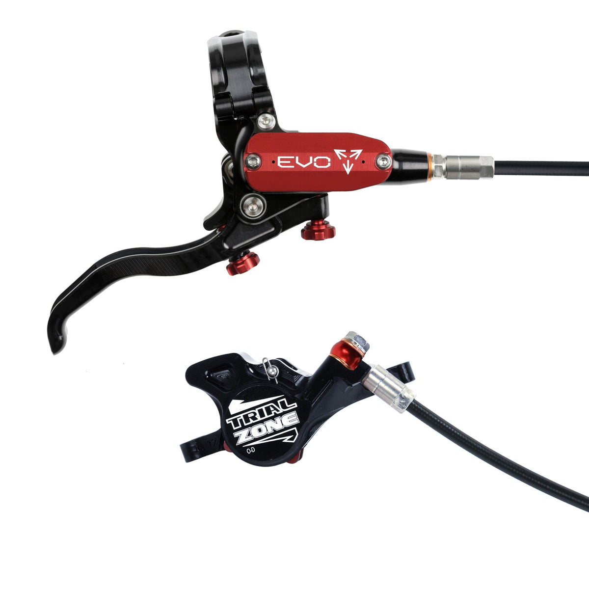 Hope Brake EVO Trial Zone No.9 No Rotor RH- Red